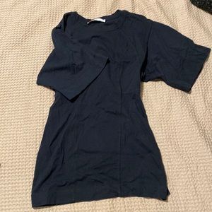 Free People Mini Dress with Open Back Detail